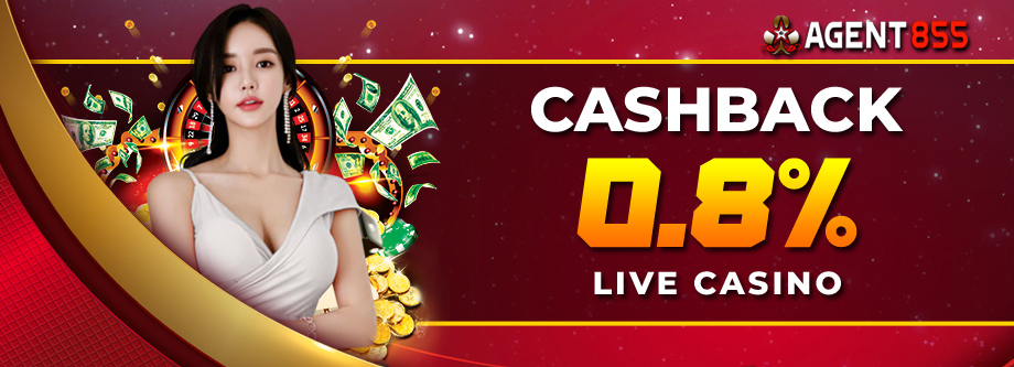Komisi Live casino 0,8%